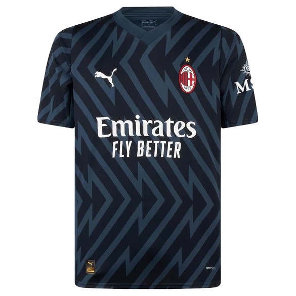 Tailandia Camiseta AC Milan Tercera Portero 2023/2024